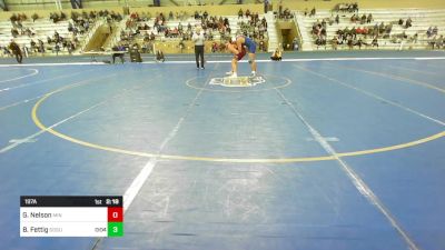 197A Rr Rnd 3 - Gavin Nelson, Minnesota vs Brock Fettig, South Dakota State