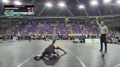 141 lbs Round 5 (6 Team) - Cory Land, Northern Iowa vs Jordan Soriano, Drexel