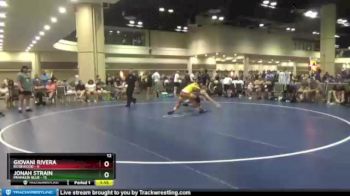 138 lbs Placement (16 Team) - Giovani Rivera, Rosewood vs Jonah Strain, Franklin Blue
