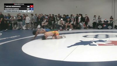 57 kg Cons. Sub-rd Of 32 - Keyan Hernandez, Hawkeye Wrestling Club vs Christian Garcia, Central Coast Regional Training Center