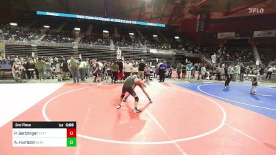 122 lbs 2nd Place - Parker Beitzinger, Eastside United WC vs Aaron Huntoon, Black Fox Wr Ac