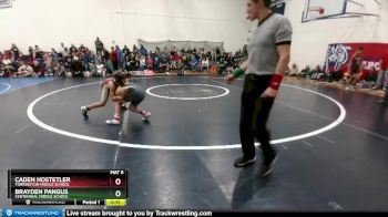 91-94 lbs Round 2 - Brayden Pangus, Centennial Middle School vs Caden Hostetler, Torrington Middle School