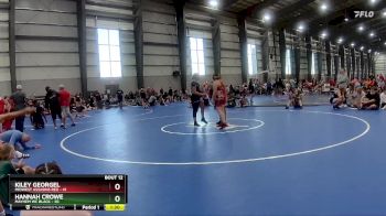 170 lbs Final - Hannah Crowe, Mayhem WC Black vs Kiley Georgel, Midwest Assasins Red