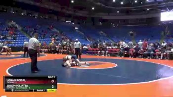 145 lbs Quarterfinals (8 Team) - Joseph Gliatta, Elmhurst (IC Catholic) vs Logan Poisal, Tremont