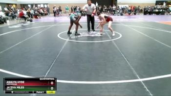 140B Quarterfinal - Ja`Ziya Miles, Staley vs Ashlyn Hyde, Westmoore