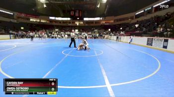 106 lbs Champ. Round 1 - Cayden Ray, Williams Field vs Owen Ostroski, Mountain View Marana