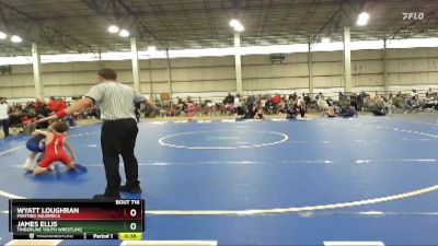 58 lbs Quarterfinal - James Ellis, Timberline Youth Wrestling vs Wyatt Loughran, Fighting Squirrels