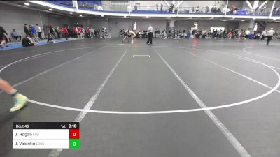 157 lbs Round Of 64 - Jt Hogan, Lock Haven vs Jack Valentin, Long Island