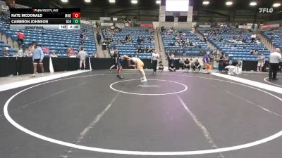 184 lbs Semifinal - Cameron Johnson, Central Oklahoma vs Nate McDonald, Midland (Neb.)