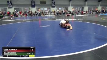 157 lbs Semifinal - Isaac Wilcox, Ohio State Unattached vs Zack Rotkvich, Indiana