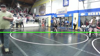 170 lbs Rr Rnd 2 - Arieaunna Ridge, Sperry Wrestling Club vs Blakelyn Minton, Broken Arrow Wrestling Club