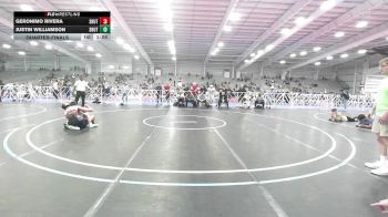 138 lbs Quarterfinal - Geronimo Rivera, Team Shutt Mutts vs Justin Williamson, Team Shutt