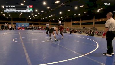184 lbs 5th Place - Isaac Dean, Iowa State vs Sal Perrine, Ohio