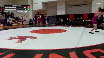 Boys 190 lbs Quarterfinal - Fernando Paul, Herington vs Brenner Lowe, Doniphan West