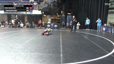 59 lbs 1st Place Match - Ivan Baulovic, Hobbs Elite vs Grayson Bish, Team PA
