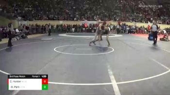 4A-138 lbs 3rd Place Match - Davis Park, Heritage Hall vs Caleb Hunter, McLoud