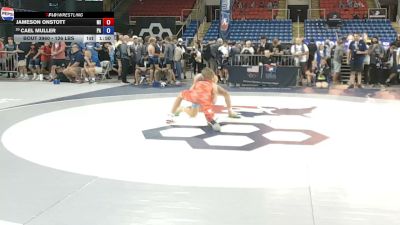 126 lbs Champ. Rd Of 128 - Jameson Onstott, Michigan vs Cael Muller, Pennsylvania