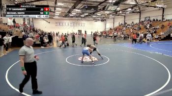 133 lbs Cons. Semi - Ty Daugherty, John Carroll vs Michael Smith, Thomas More