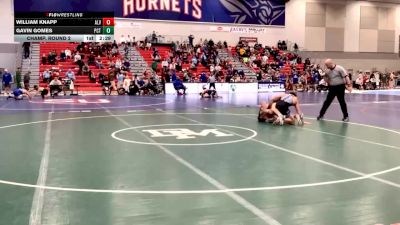 174 lbs Champ. Round 2 - Gavin Gomes, Pennsylvania College Of Technology vs William Knapp, Alvernia University