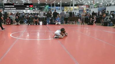 57 lbs Rr Rnd 3 - Logan Ryan, Steller Trained Jango - EL vs Joseph Bader, Triumph - EL