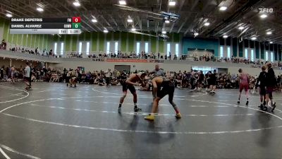 150 lbs Round 2 (6 Team) - Drake Depetris, Funky Monkey vs Daniel Alvarez, Cowboy WC