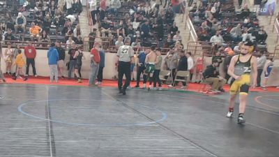 105_B lbs Round Of 16 - Chase Stegena, Thomas Jefferson vs Mason Reis, Muncy