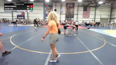 132 lbs Rr Rnd 1 - Thandon Bensink, Ragin Raisins Concord HS vs Logan Layne, Mavericks