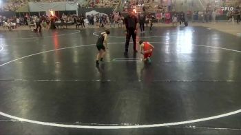 55 lbs Champ. Round 1 - Isaac Cox, Williamson Co Wrestling Club vs Cholzden Johnson, Ground Zero Wrestling Club