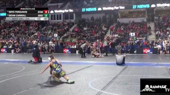 80 lbs Champ. Round 1 - Brigham Miller, Rams vs Peter Horinek, CKSY Lions