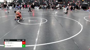 106 lbs Semifinal - Kyle Menuez, Black Fox Academy vs Emma Faczak, Bennett Wrestling Club