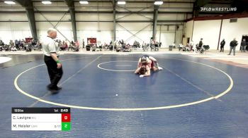 165 lbs Consi Of 16 #2 - Cooper Lavigne, Rhode Island College vs Magnus Heisler, Southern Maine