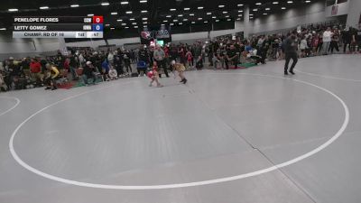 51-55.7 lbs Champ. Rd Of 16 - Letty Gomez, Iowa vs Penelope Flores, Cory Clark Wrestling