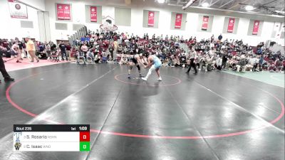 165 lbs Semifinal - Steven Rosario, Nashua North vs Constantine Isaac, Windham