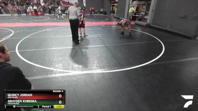 185 lbs Round 3 - Grayden Kobeska, Menomonie vs Quincy Jordan, Bad River