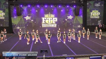 Cheer Sport Sharks - Kitchener - Neon Sharks [2026 L1 - U12 Day 1] 2026 Feel The Power