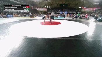 Girls 4A 190 lbs 7th Place Match - Alexia Sloboda, Olympia (Girls) vs Iley Puloka, Auburn Riverside (Girls)