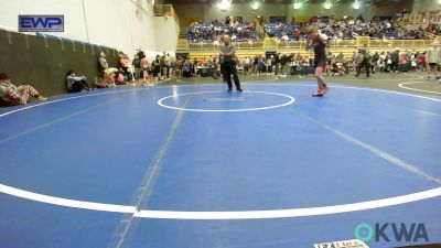 119 lbs Quarterfinal - Xander Murry, Ponca City Wildcat Wrestling vs Orlandis Rogers, Wichita Wrestling Club