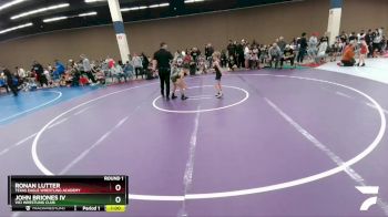 63 lbs Champ. Round 1 - Ronan Lutter, Texas Eagle Wrestling Academy vs John Briones Iv, Vici Wrestling Club