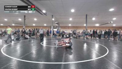 160 lbs Consi Of 8 #2 - Connor Slear, Northumberland vs Colton Eckert, Matamoras