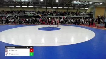 126 lbs Quarterfinal - Peyton Ellis, Coventry vs Emmett Logan, Lowell