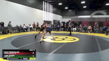 139 lbs Placement Matches (8 Team) - Cole Winemiller, Team 922 (OH-PA) vs Luke Banas, Short Time
