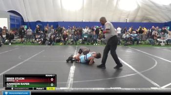 96 lbs Round 7 (10 Team) - Brier Stucin, Donahue vs Garrison Raper, Gotcha