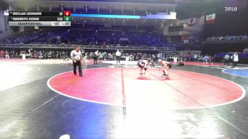 113 lbs Quarterfinal - Kenneth Xiong, El Capitan vs Declan Leonard, Del Oro