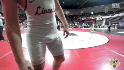 190 lbs Quarterfinals (8 Team) - Jescee Sanders, SALINA vs Samuel Severtson, LINCOLN CHRISTIAN