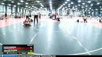 105 lbs Rd# 10- 4:00pm Saturday Final Pool - William Schork, Westshore D.S. vs Lucas Barrios, Nebraska Elite