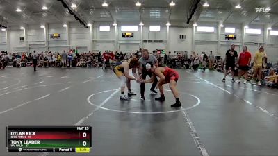 157 lbs Round 1 (6 Team) - Tony Leader, WV Wild vs Dylan Kick, Ohio Titan