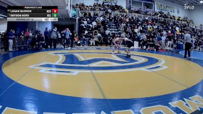 139 lbs Round Of 16 - Logan Slovick, West Allegheny vs Deydon Soto, Belle Vernon