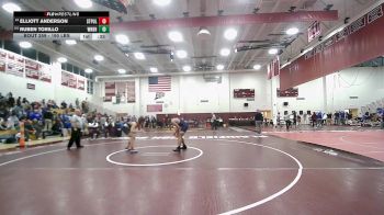 190 lbs Consi Of 8 #1 - Elliott Anderson, St. Paul vs Ruben Torillo, Windham