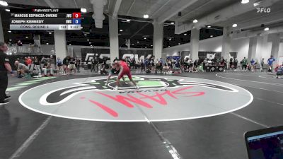 74 lbs Cons. Round 5 - Marcus Espinoza-Owens, Jackrabbit Wrestling Club vs Joseph Kennedy, Hawkeye Wrestling Club
