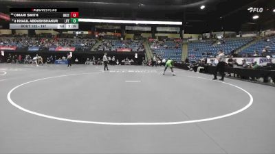 197 lbs Champ. Round 1 - 3 Khalil Abdushshakur, Life vs Omari Smith, Oklahoma City